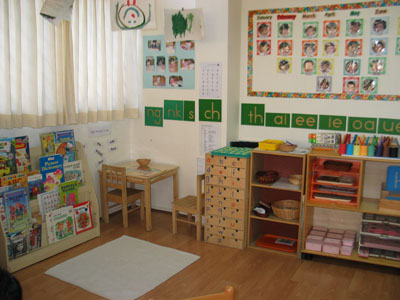 Reading corner